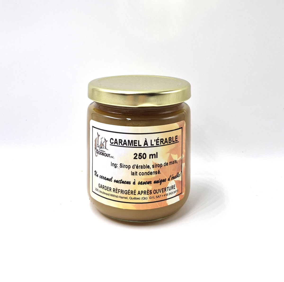 Caramel à l'érable — 250 ml