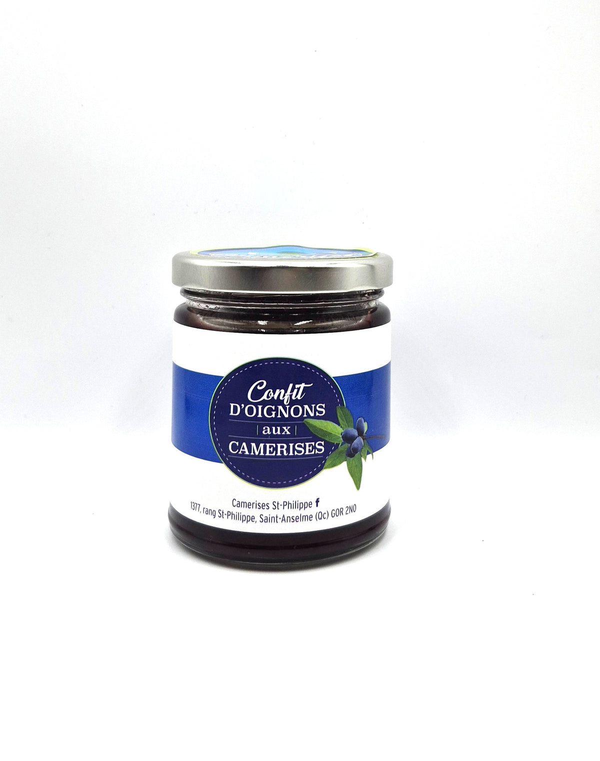Confit d'oignons aux camerises
