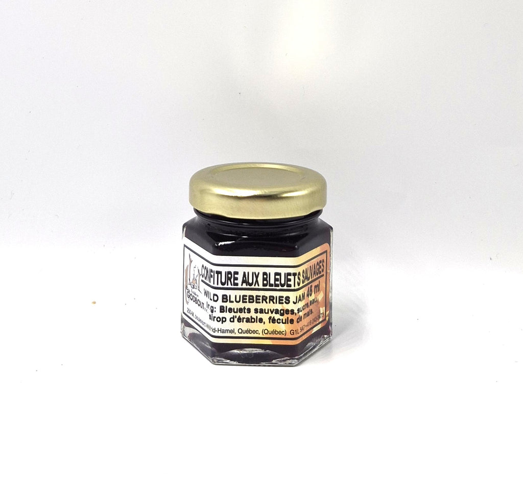 Confiture aux bleuets sauvages