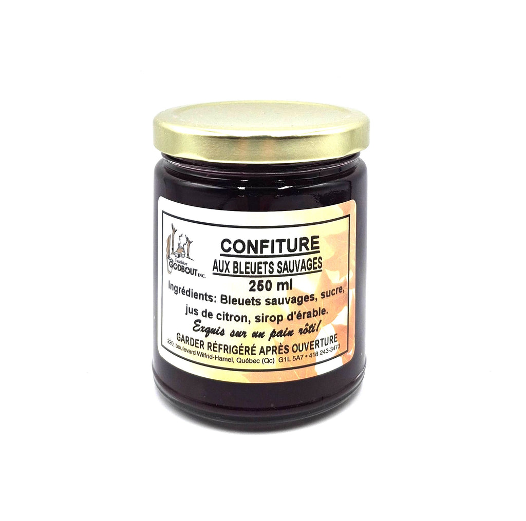 Confiture aux bleuets sauvages — 250 ml