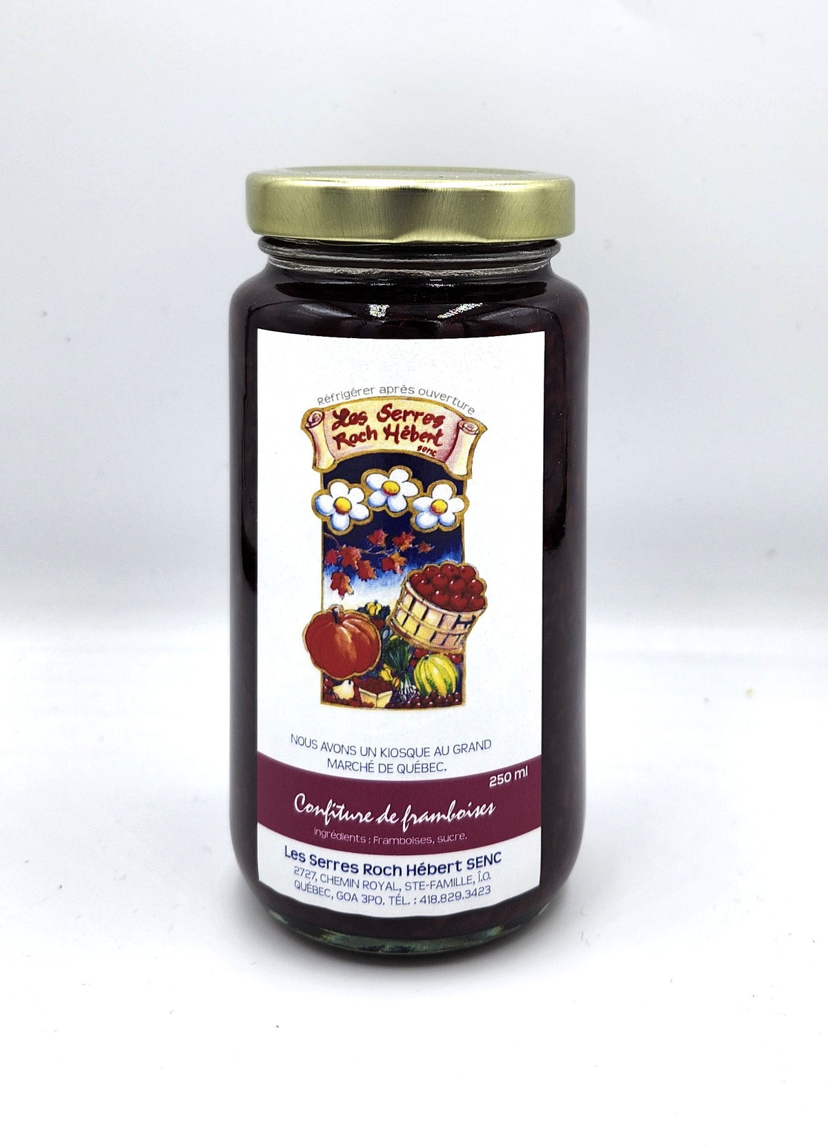 Confiture de  framboises