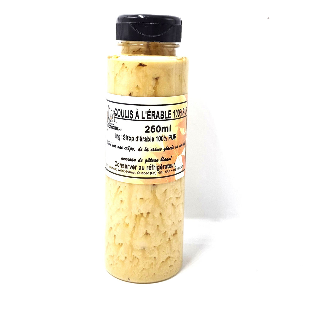 Coulis a l'érable