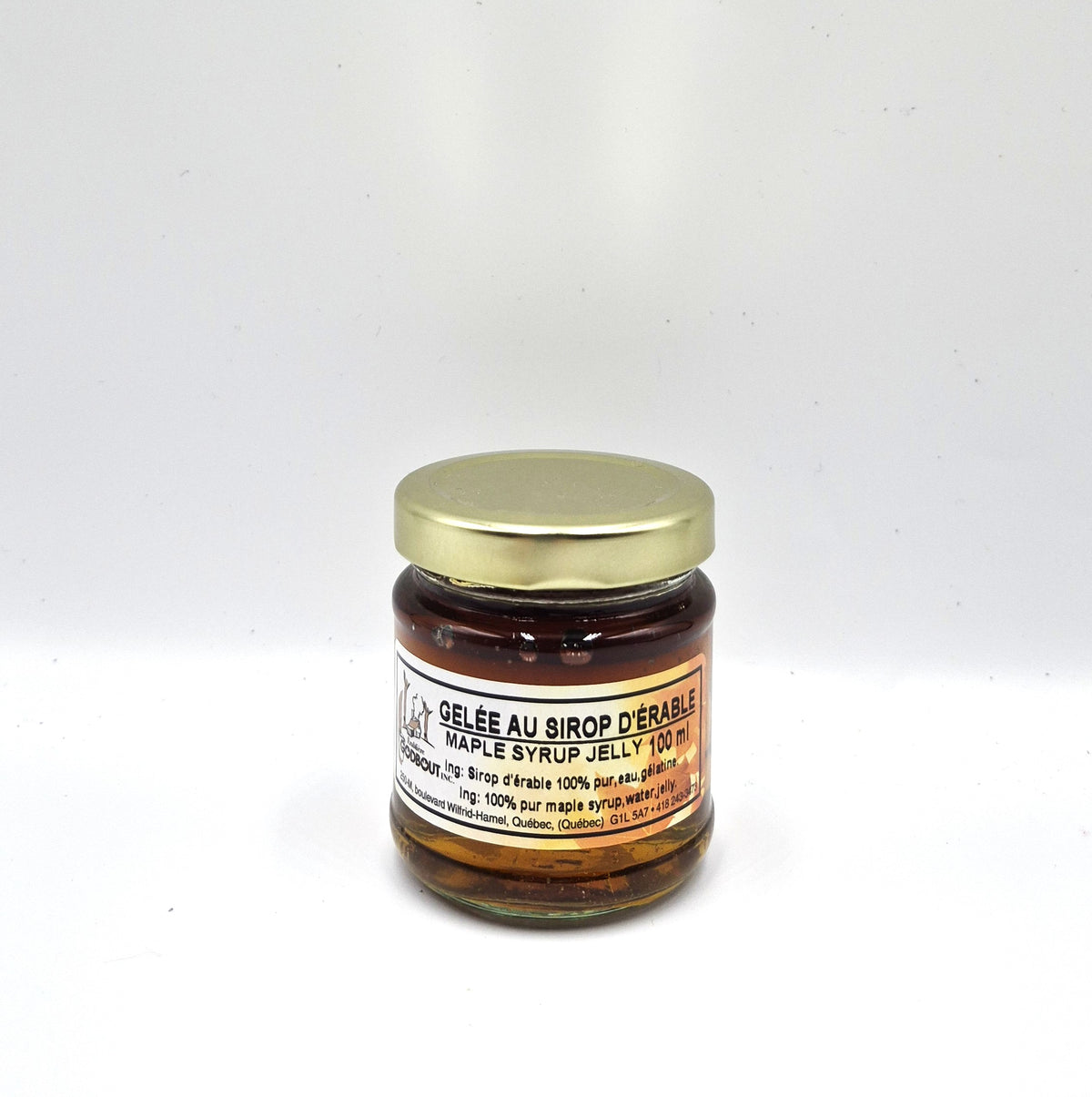 Gelée au sirop d'érable — 100 ml