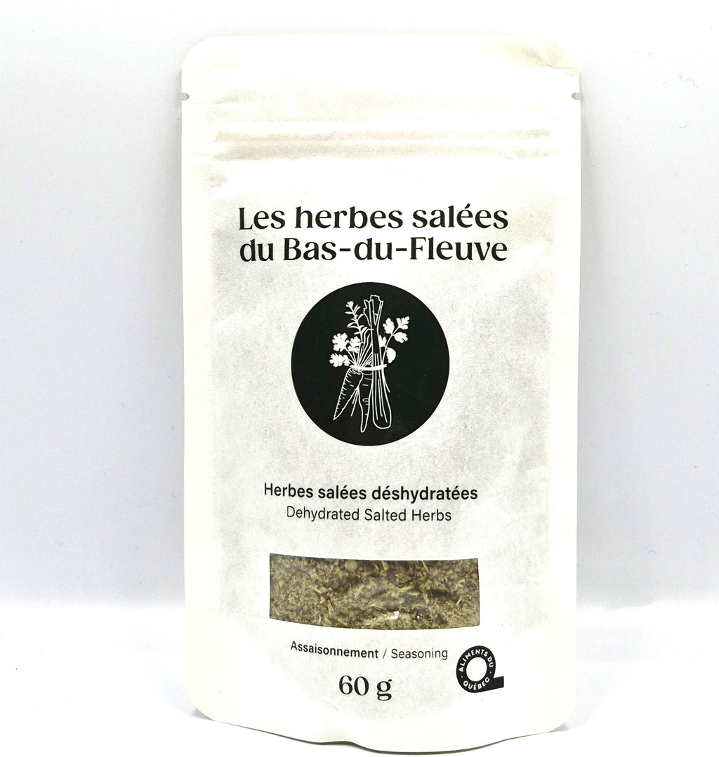 Herbes salées du Bas-du-Fleuve déshydratées