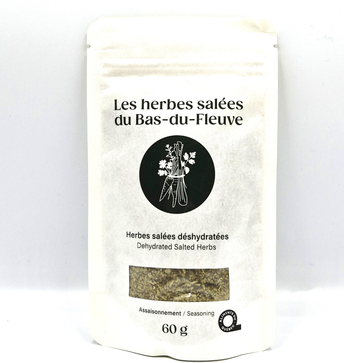 Herbes salées du Bas-du-Fleuve déshydratées