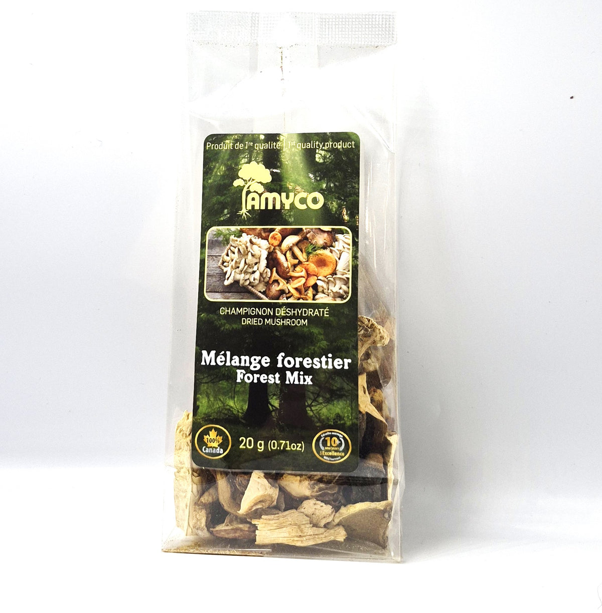 Champignons mélange forestier