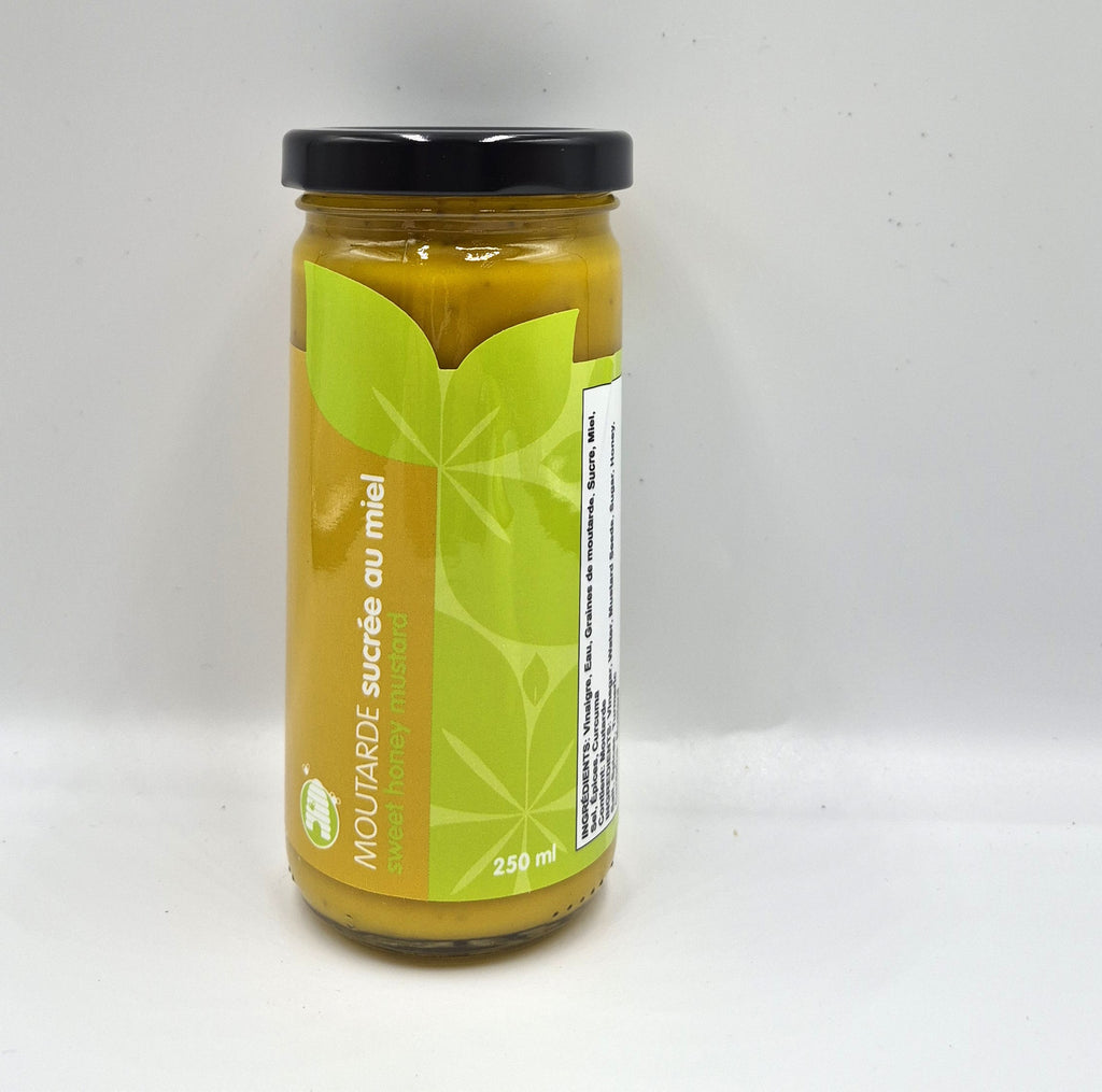 Moutarde sucrée au miel