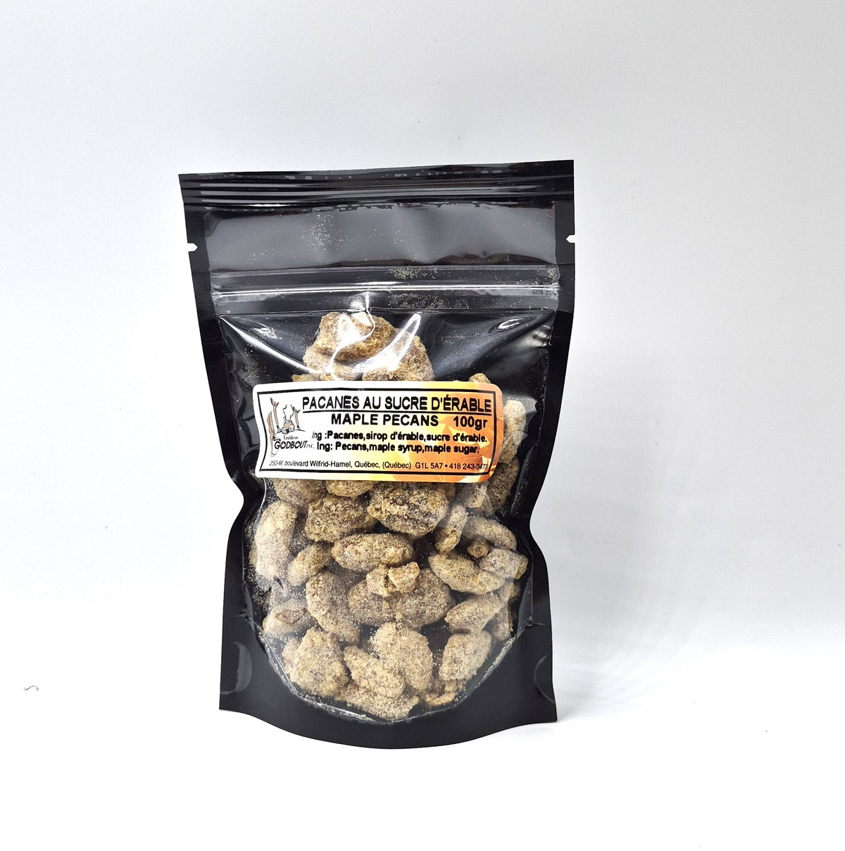 Pacanes au sucre d'érable